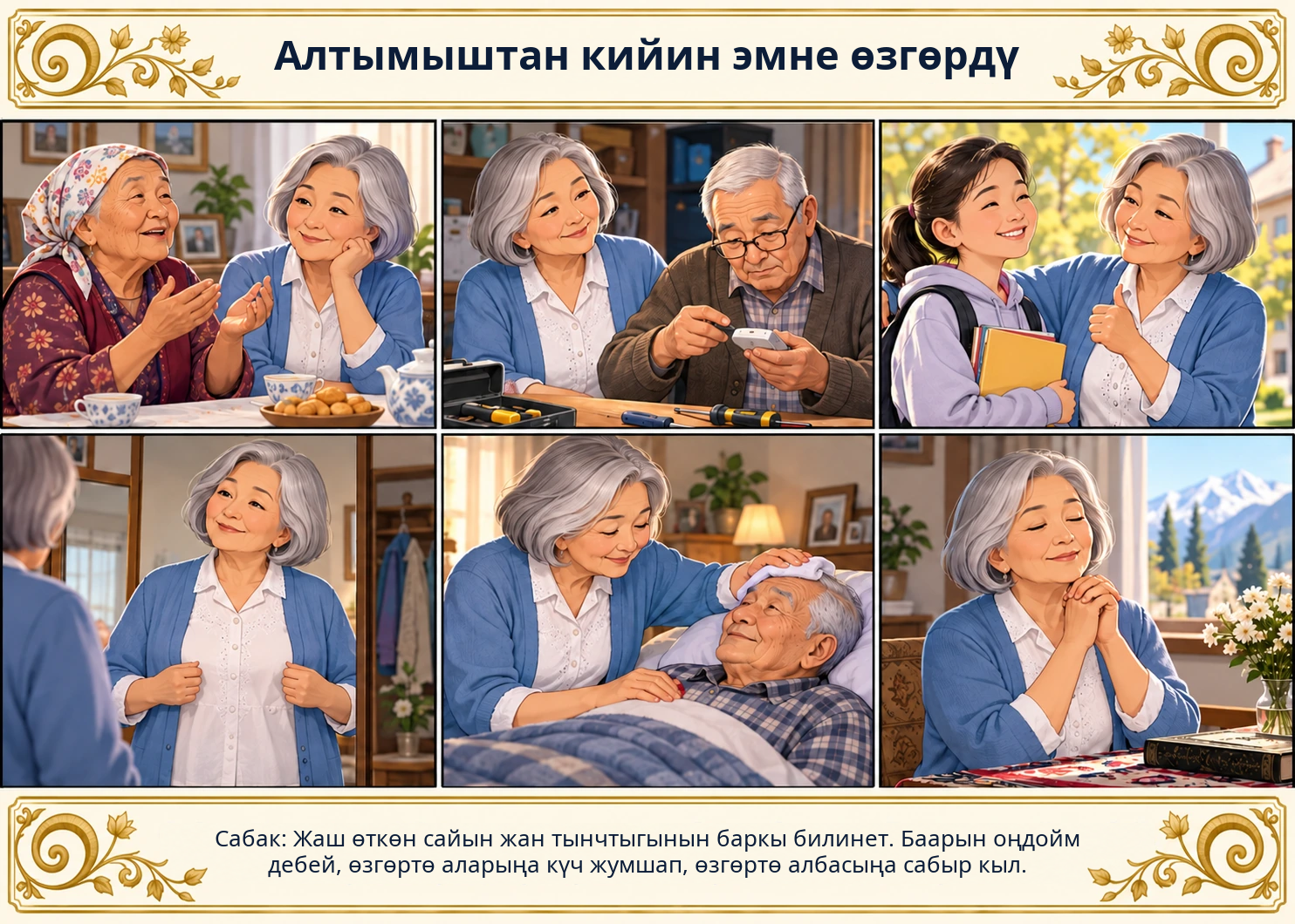 Алтымыштан кийин эмне өзгөрдү сүрөтү