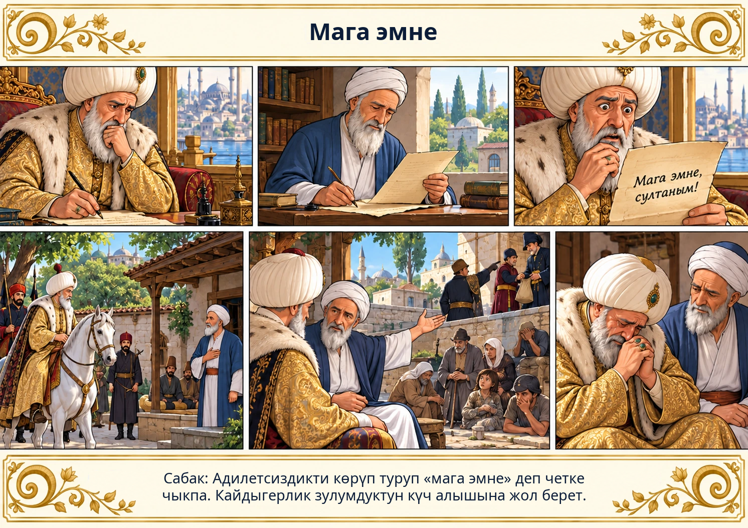 Мага эмне сүрөтү