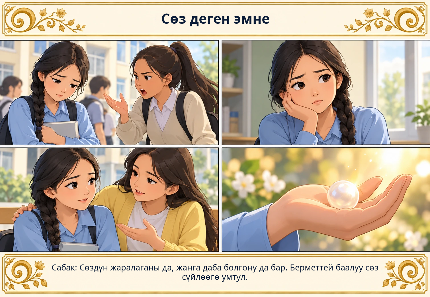 Сөз деген эмне сүрөтү
