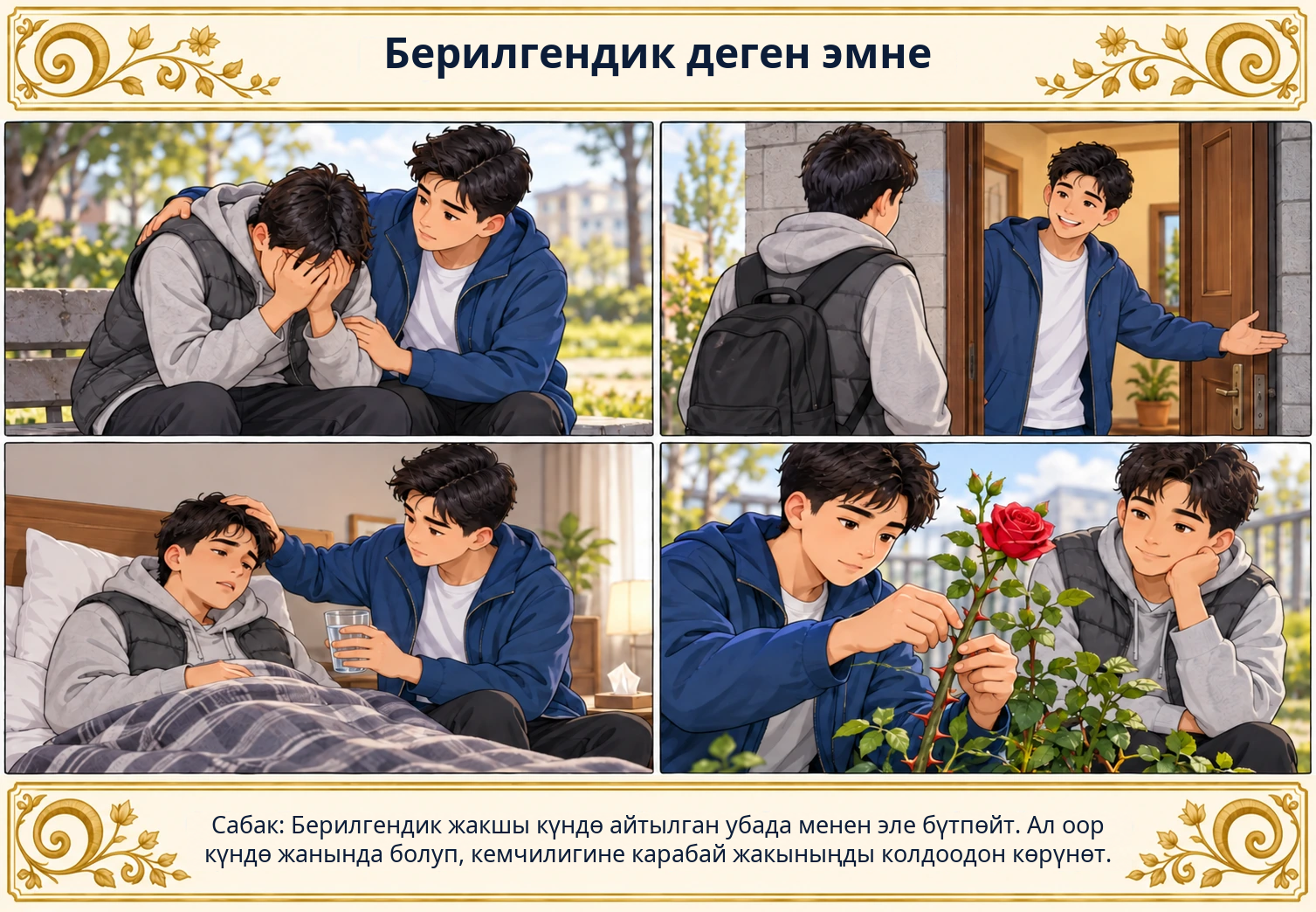 Берилгендик деген эмне? сүрөтү