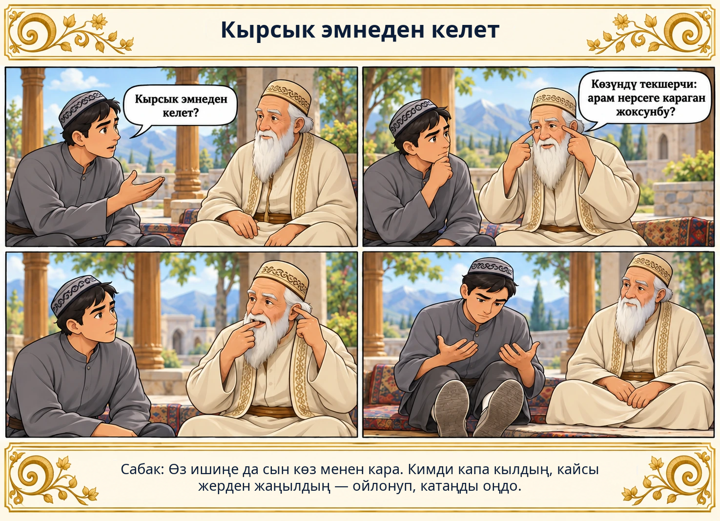 Кырсык эмнеден келет сүрөтү