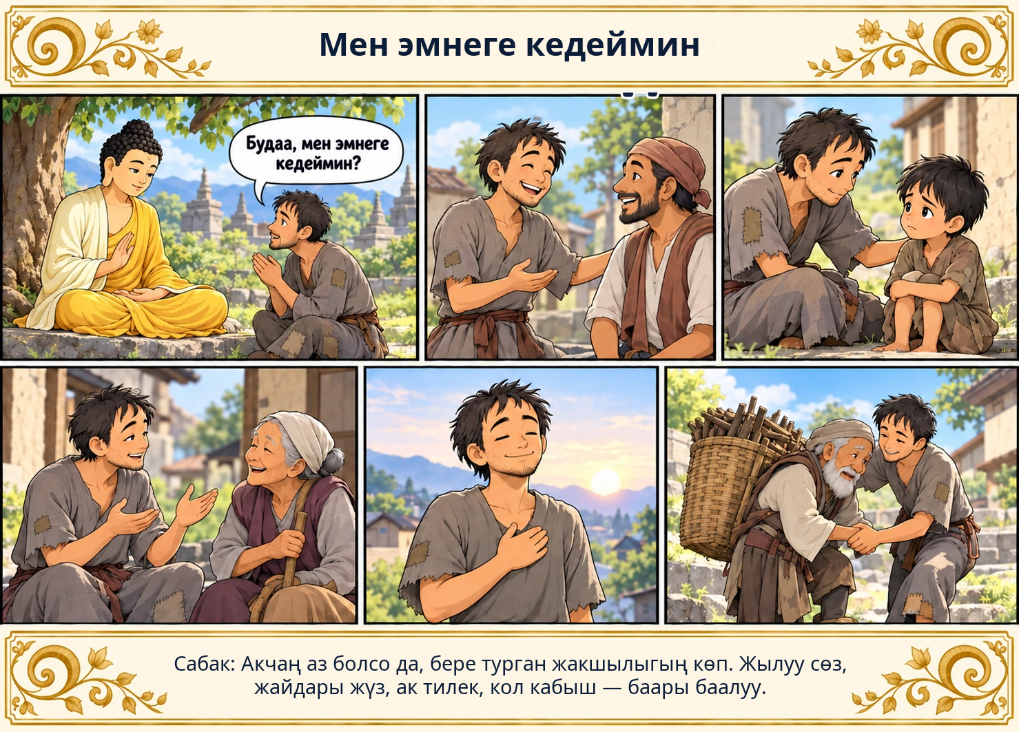 Мен эмнеге кедеймин сүрөтү