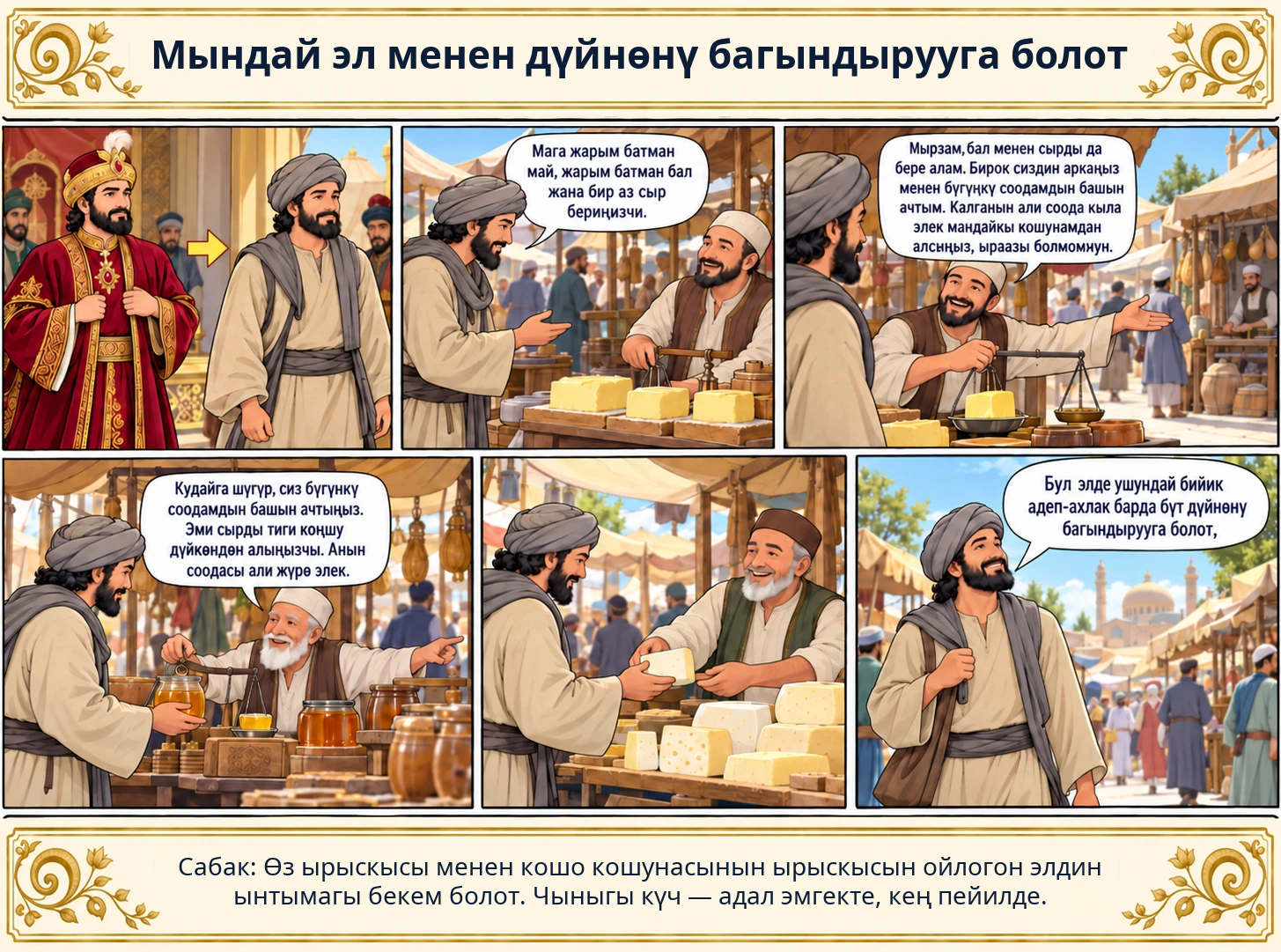 Мындай эл менен дүйнөнү багындырууга болот сүрөтү