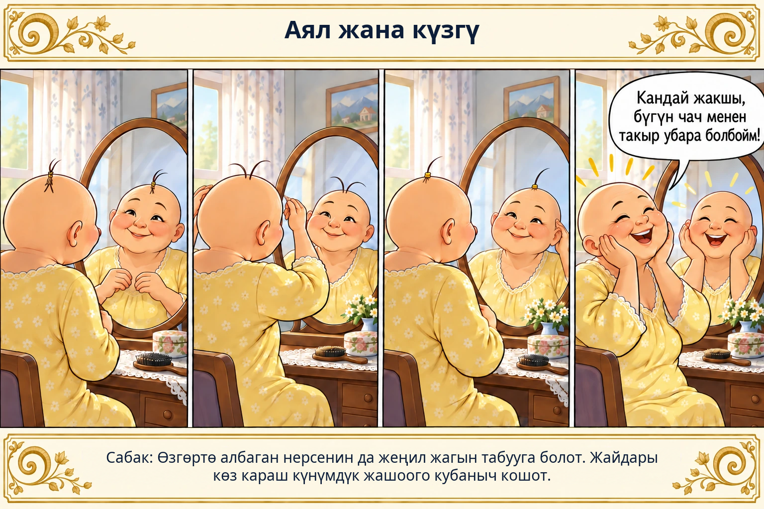 Аял жана күзгү сүрөтү