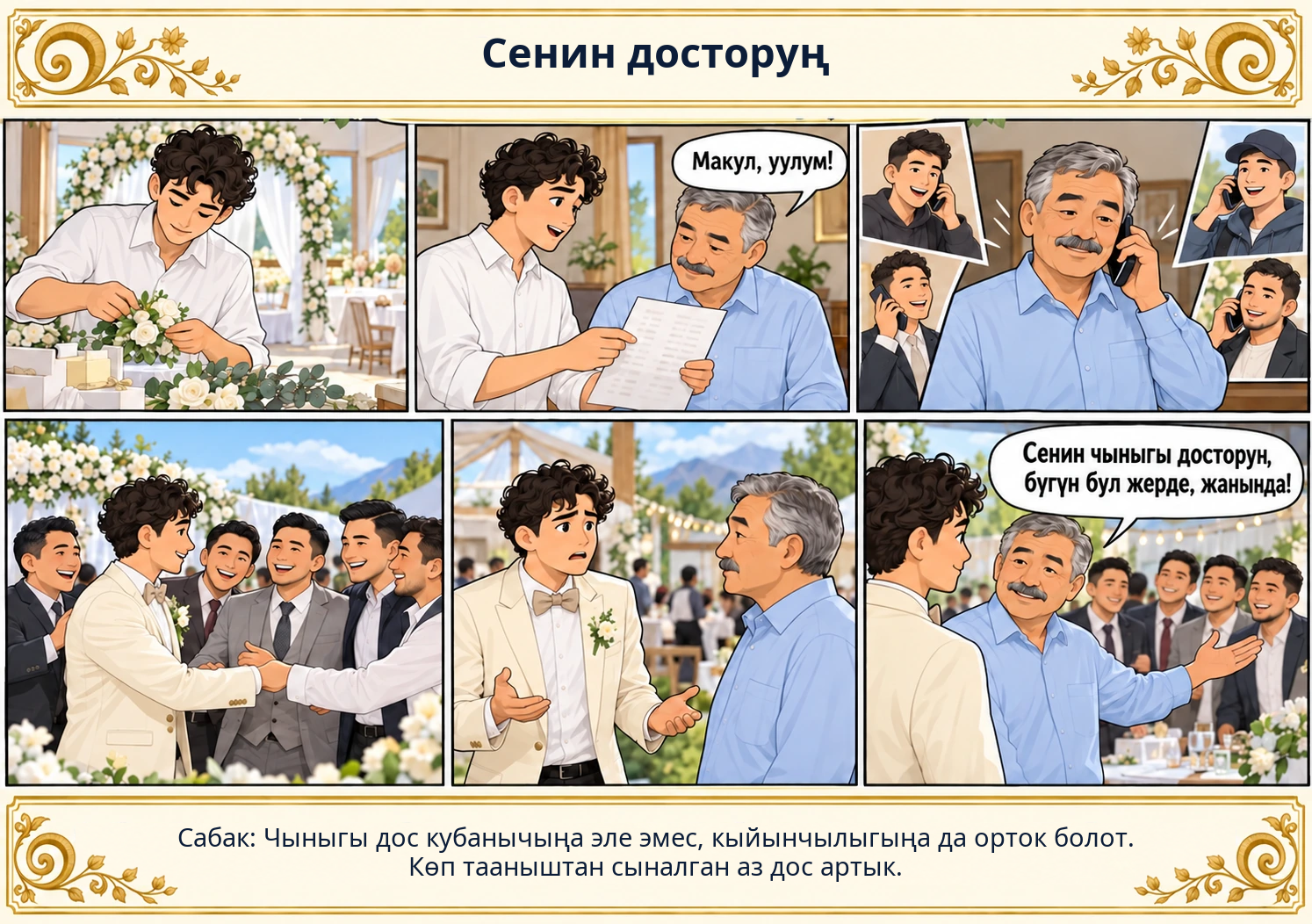 Сенин досторуң сүрөтү