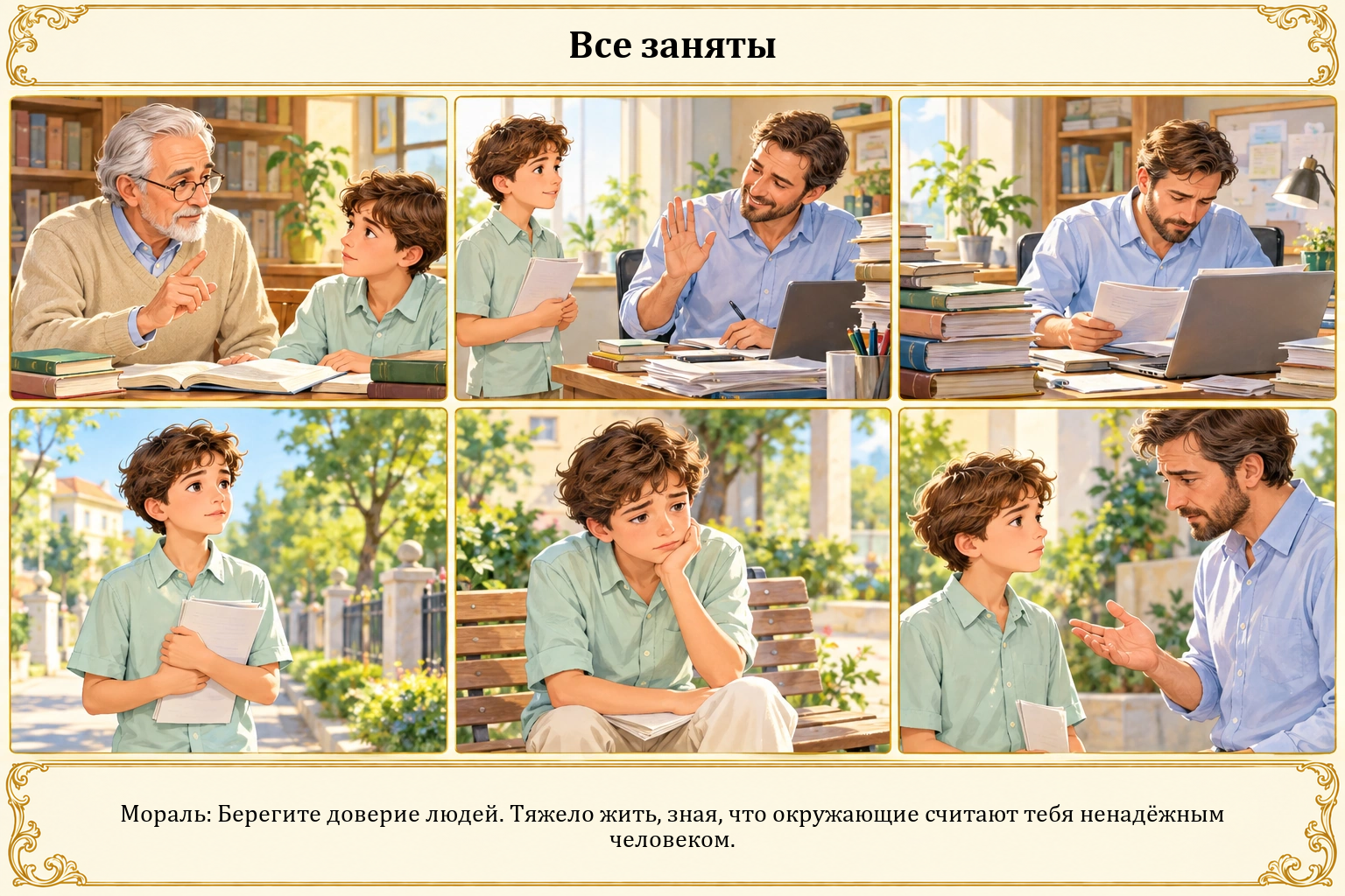 Иллюстрация: Дела есть у всех