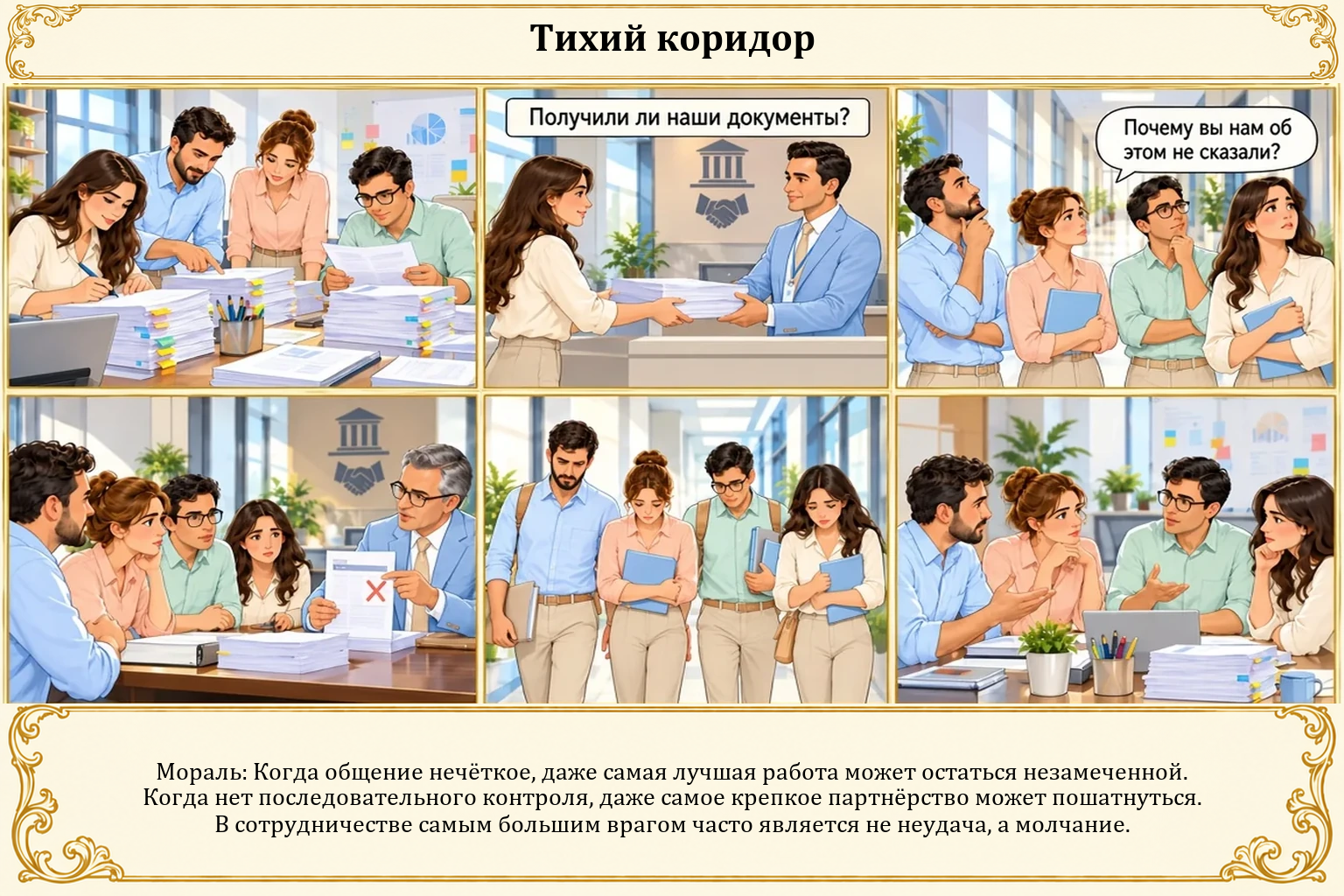 Иллюстрация: Тихий коридор