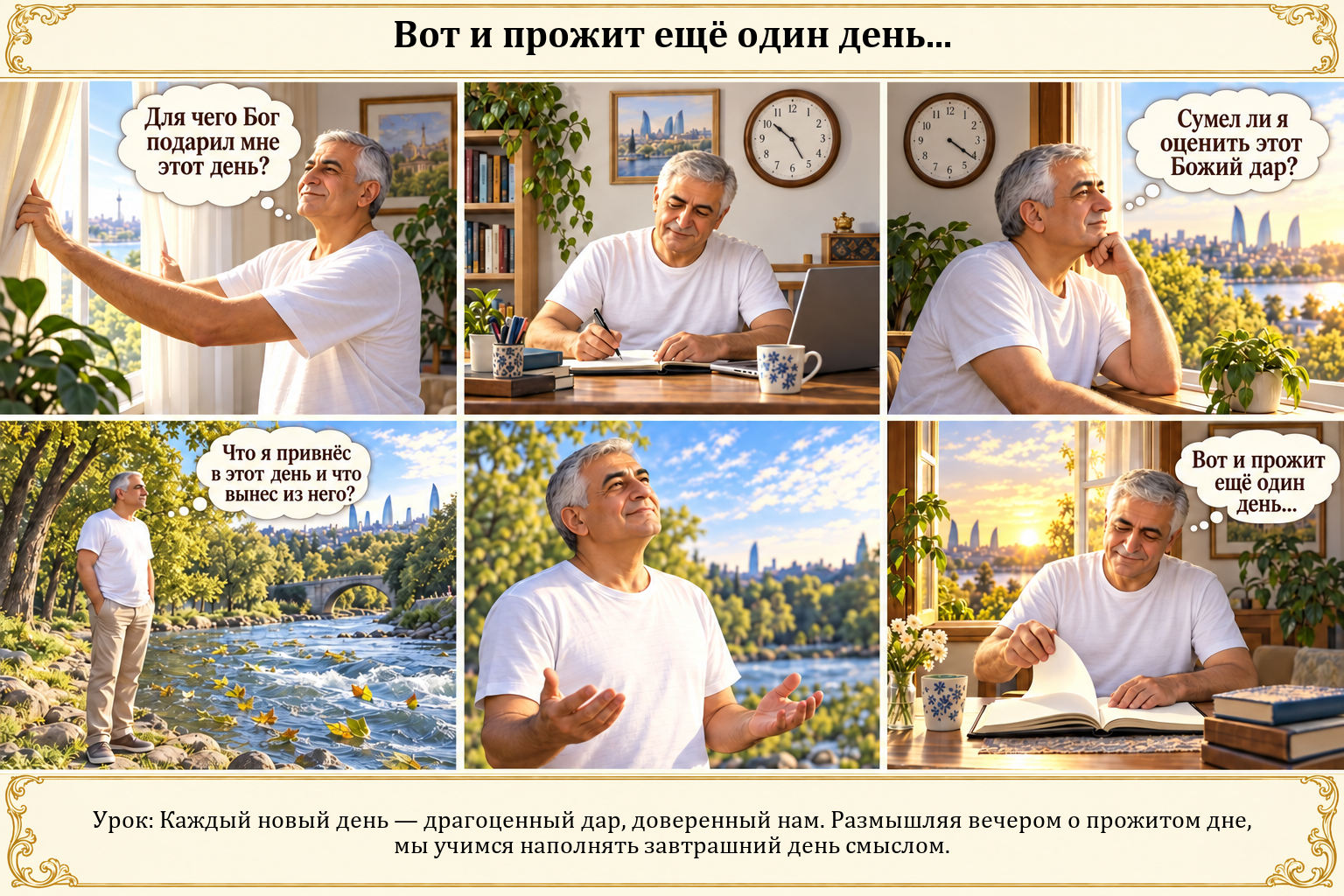 Иллюстрация: Ещё один прожитый день