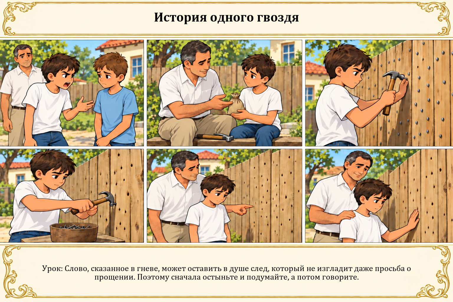 Иллюстрация: История одного гвоздя