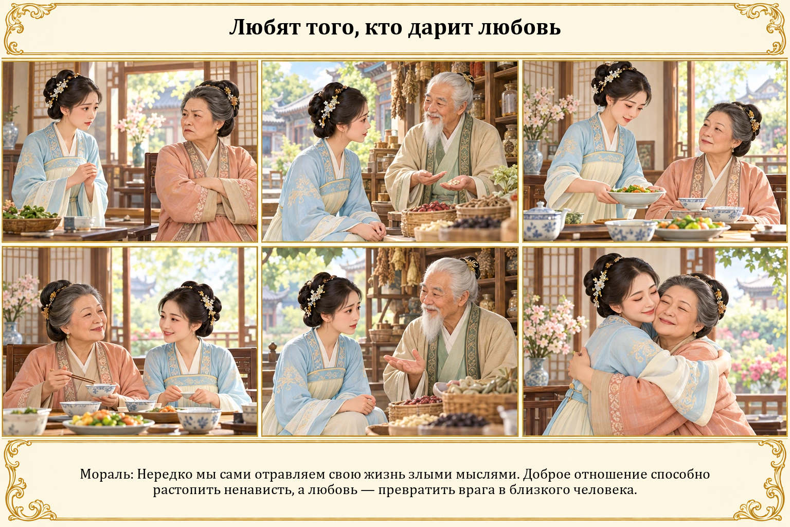Иллюстрация: Любят того, кто дарит любовь