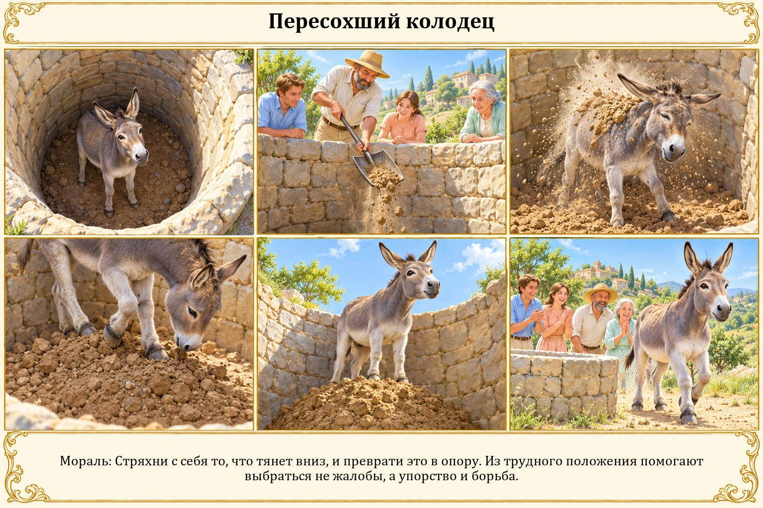 Иллюстрация: Пересохший колодец