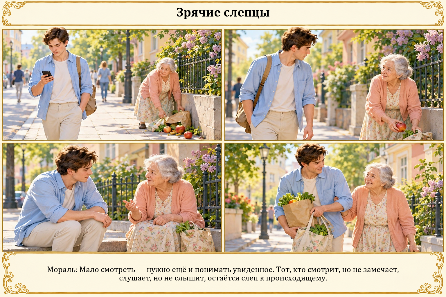 Иллюстрация: Зрячие слепцы