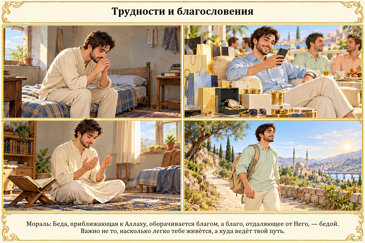 Иллюстрация: Трудности и благословения