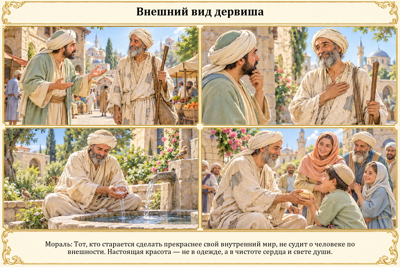 Иллюстрация: Одежда дервиша