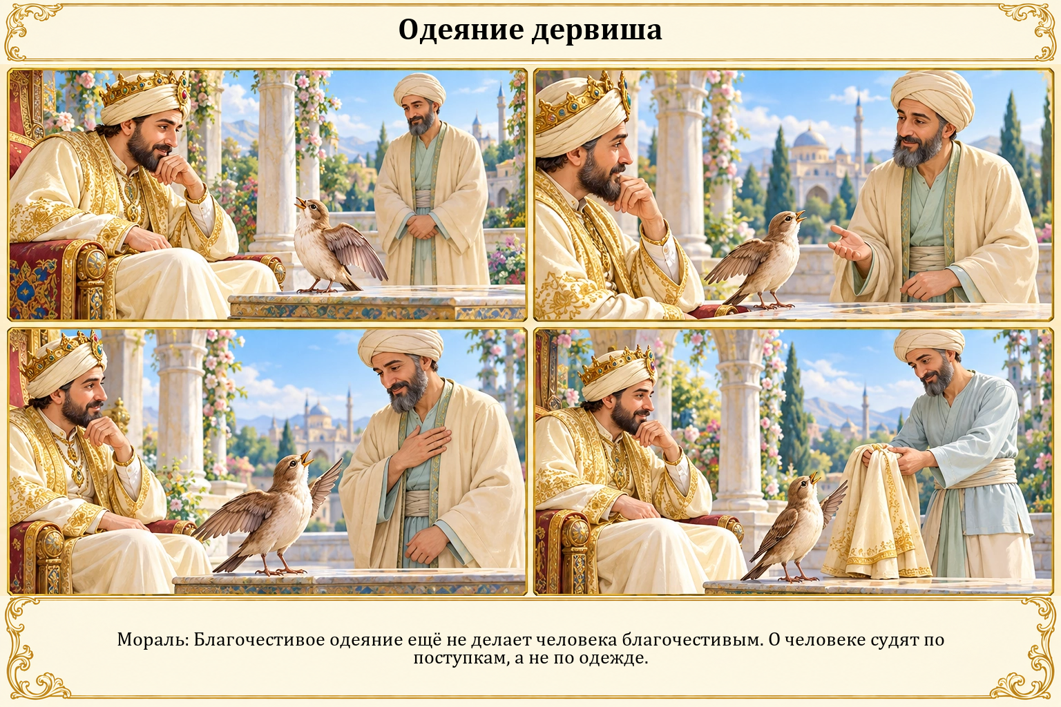Иллюстрация: Одеяние дервиша