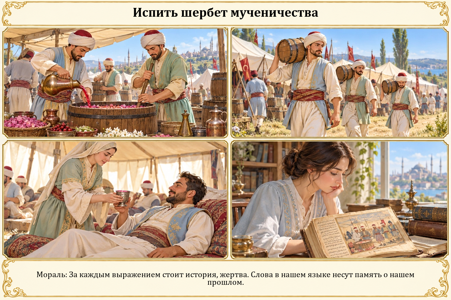 Иллюстрация: Испить шербет мученичества