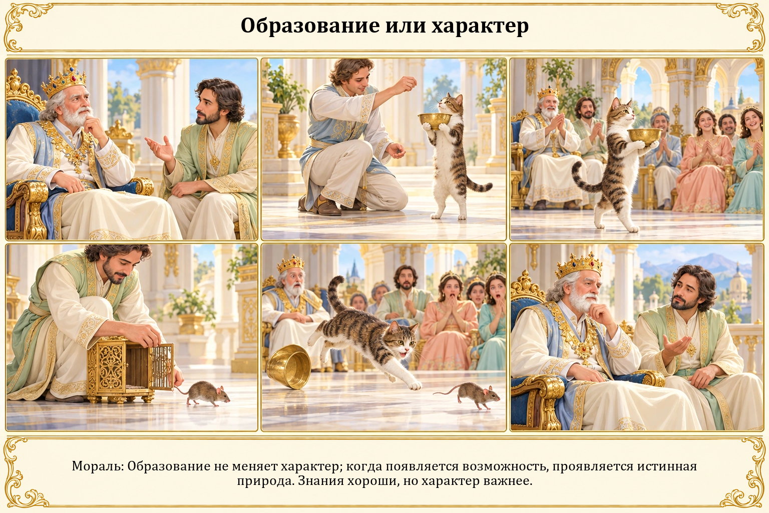 Иллюстрация: Образование или характер