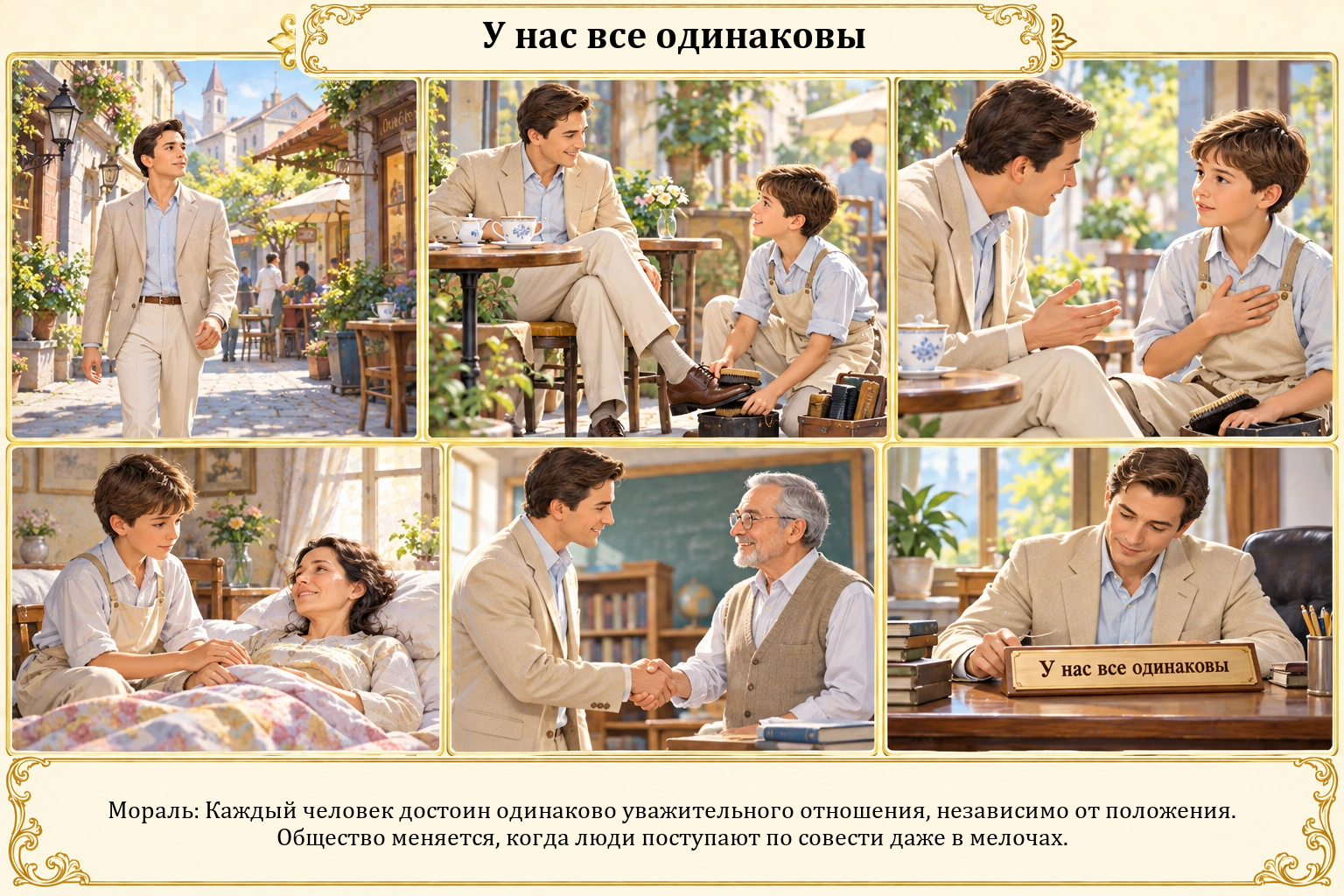 Иллюстрация: У нас все одинаковы