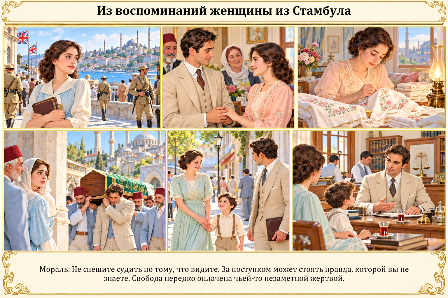 Иллюстрация: Из воспоминаний женщины из Стамбула