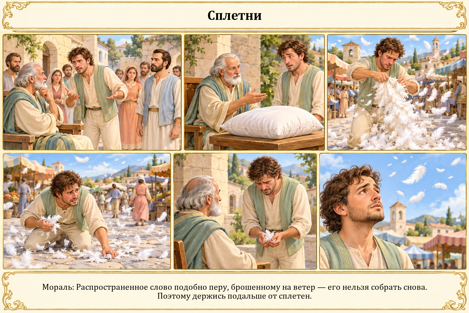 Иллюстрация: Сплетни