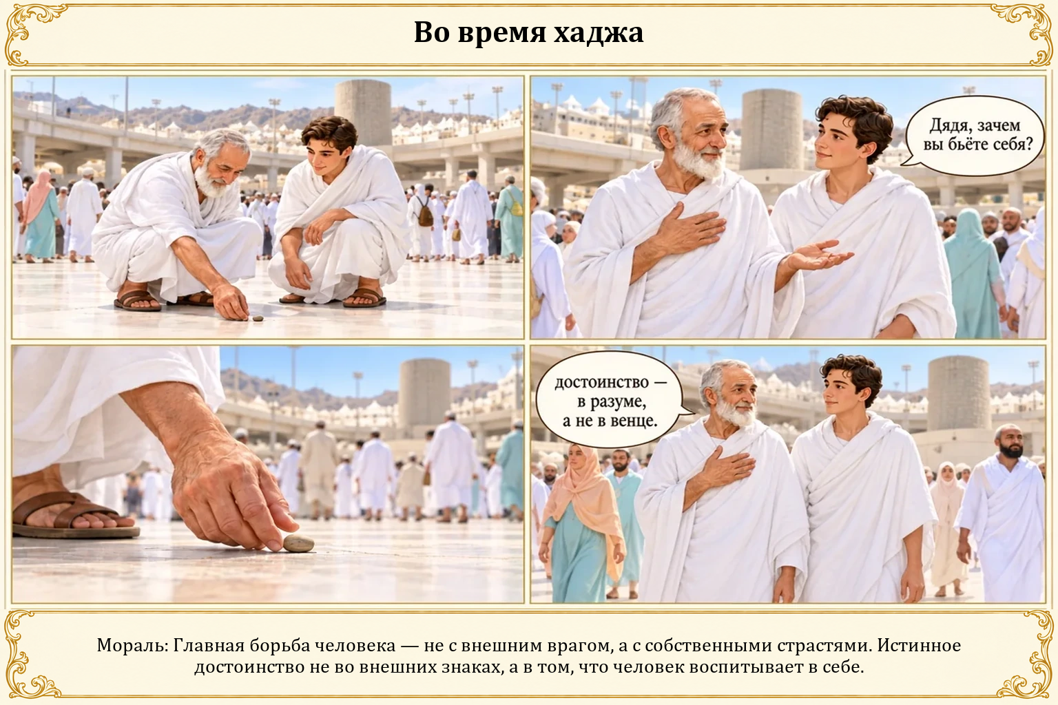 Иллюстрация: Паломничество хаджа