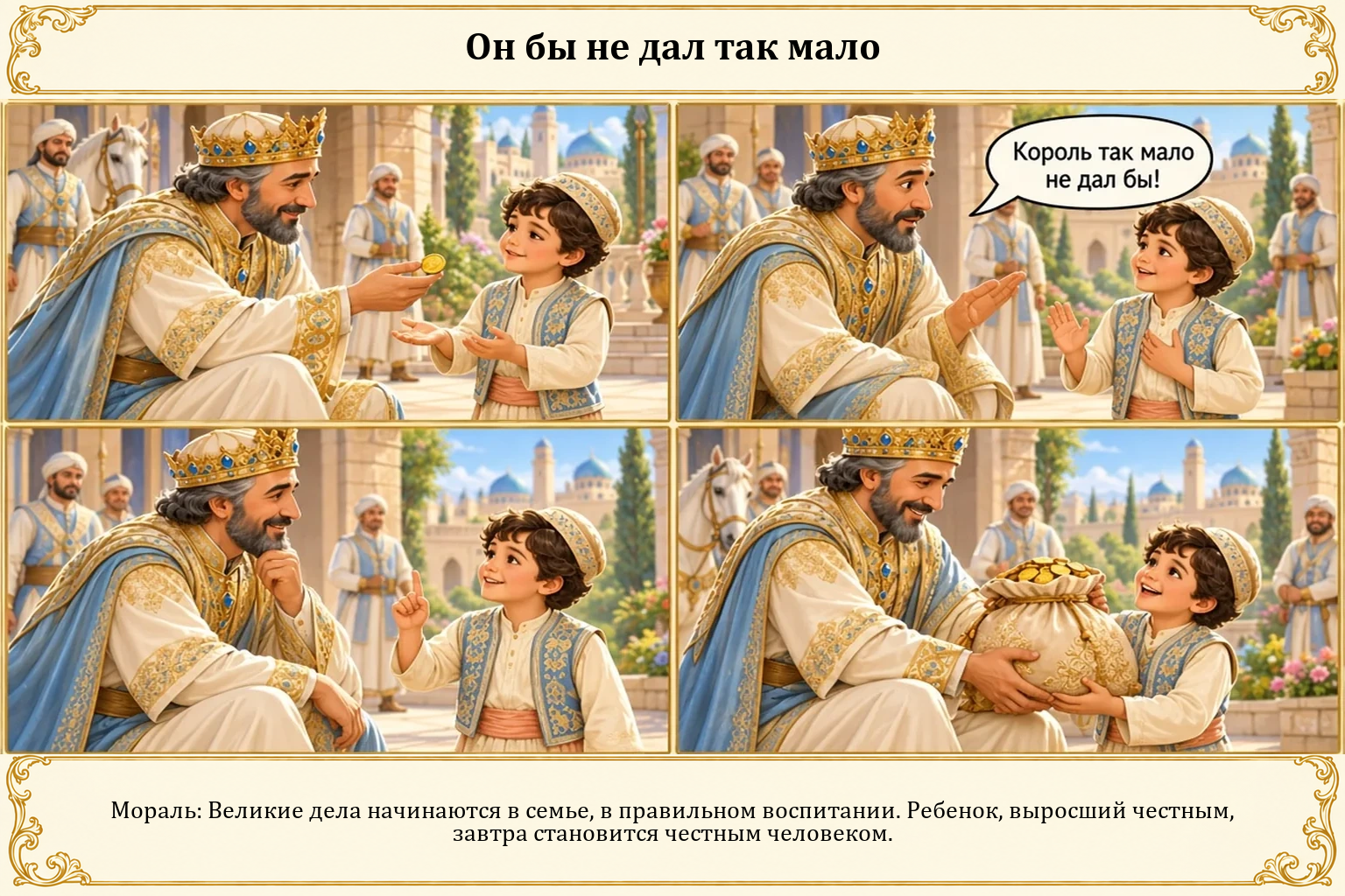 Иллюстрация: Он бы не дал так мало
