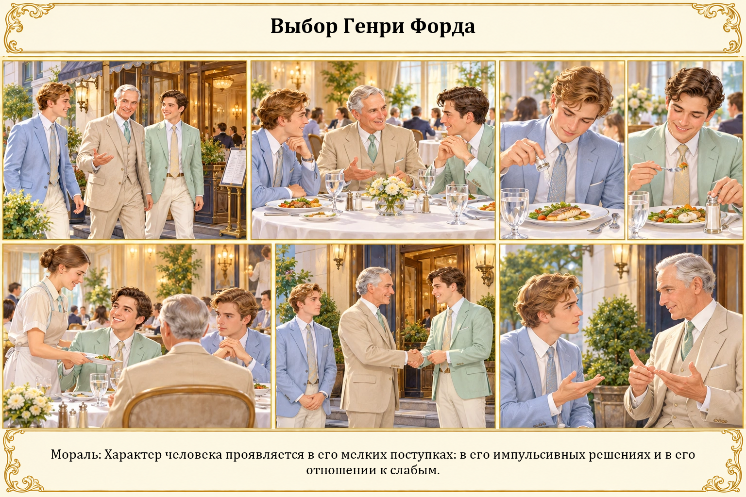 Иллюстрация: Выбор Генри Форда