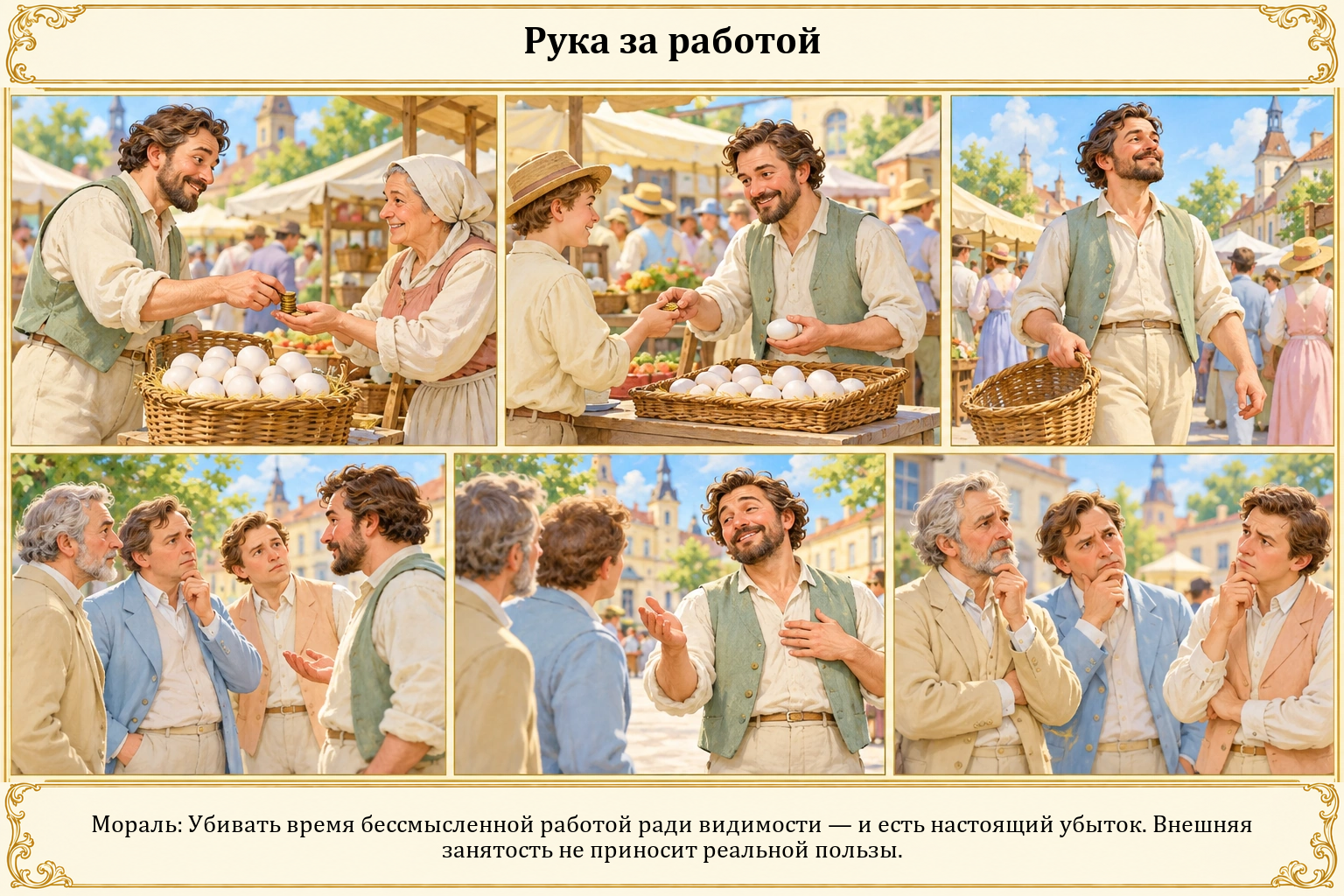 Иллюстрация: Рука за работой