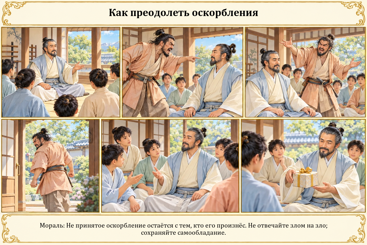 Иллюстрация: Как отразить оскорбления