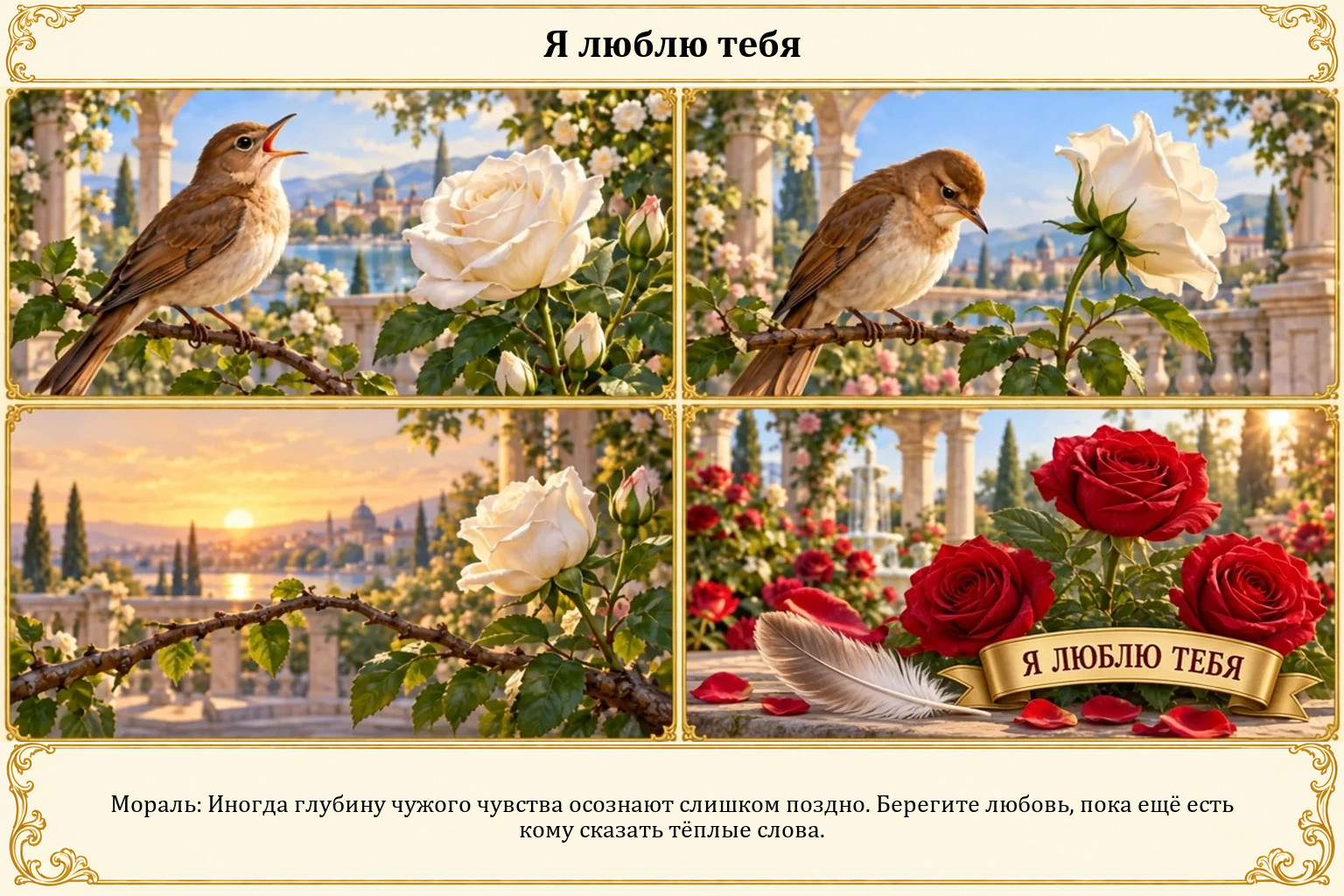 Иллюстрация: Я люблю тебя