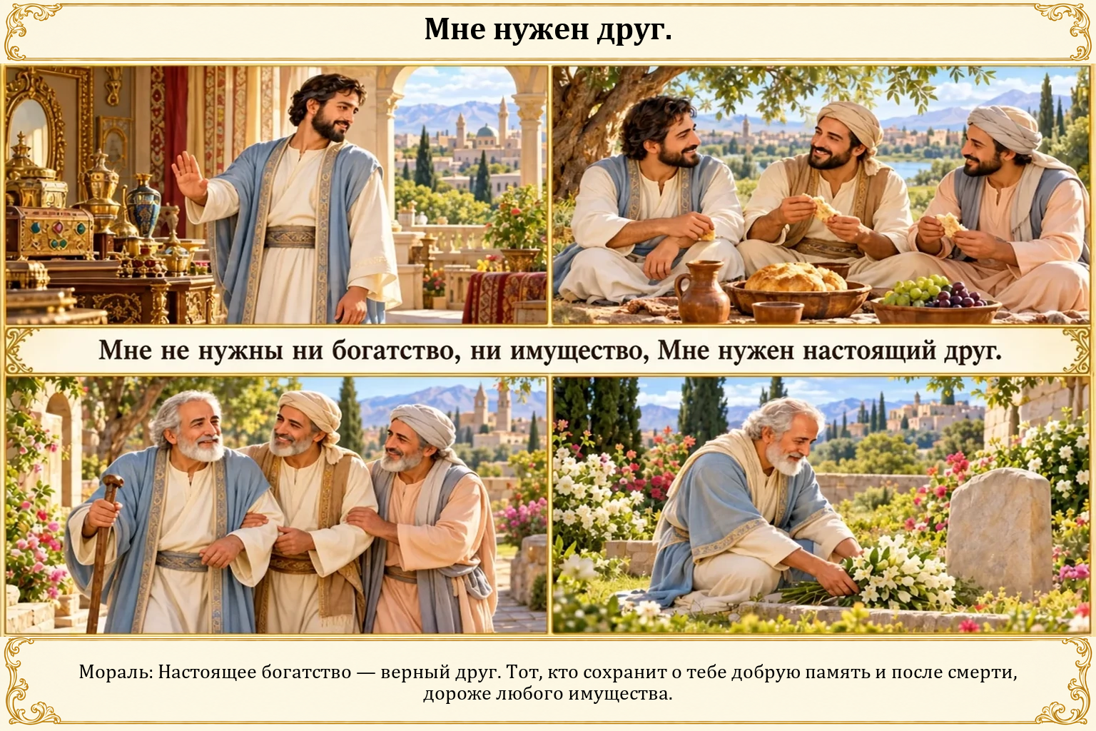 Иллюстрация: Мне нужен друг.