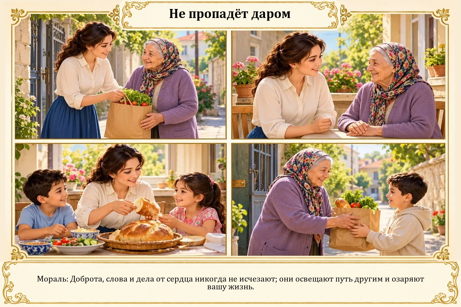 Иллюстрация: Не пропадёт даром