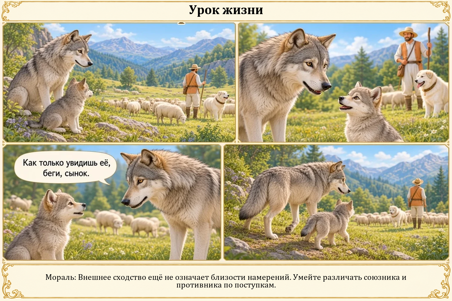 Иллюстрация: Урок жизни