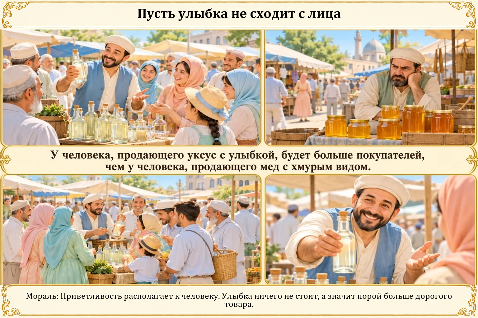 Иллюстрация: Пусть улыбка не сходит с лица