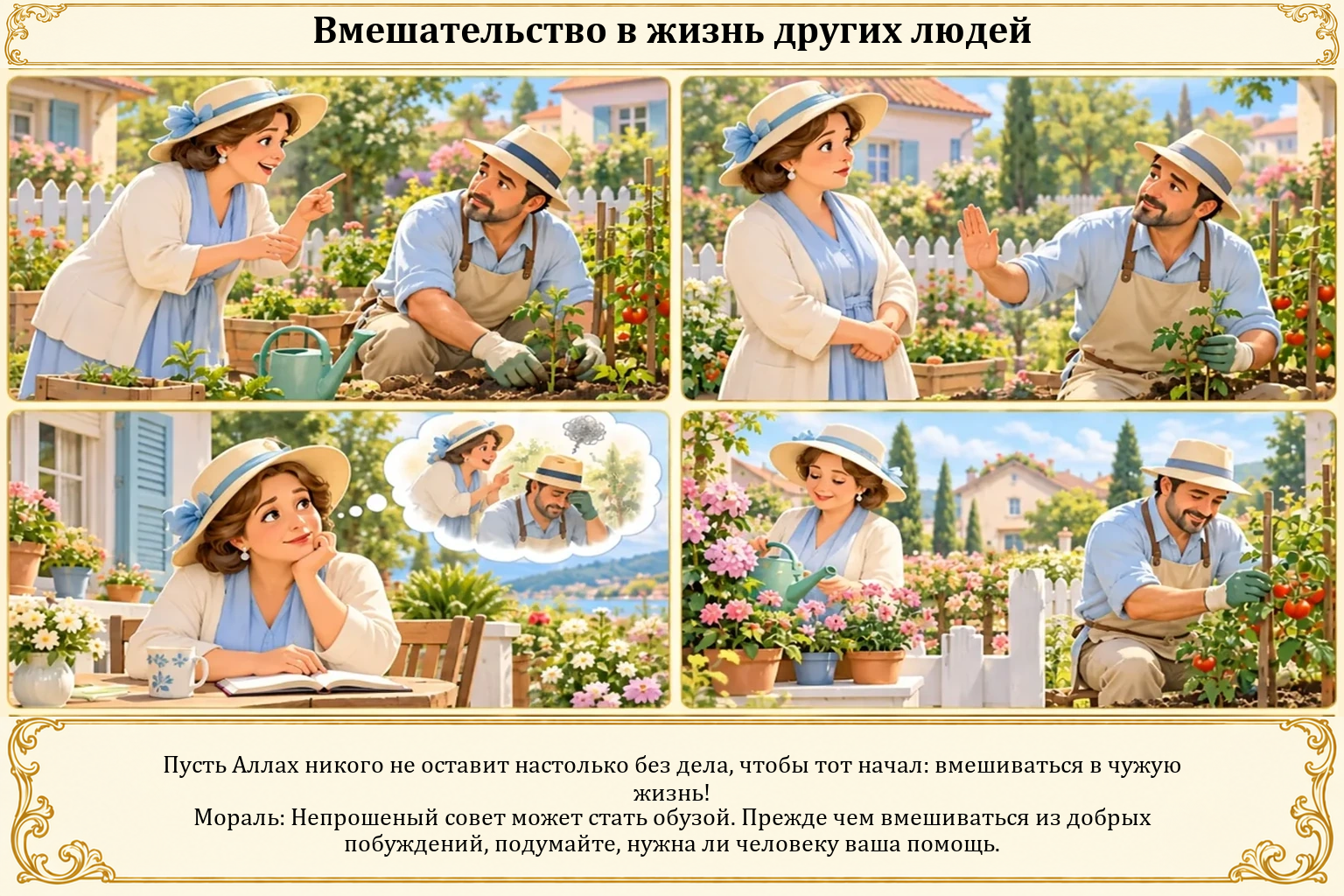 Иллюстрация: Вмешательство в жизнь других людей