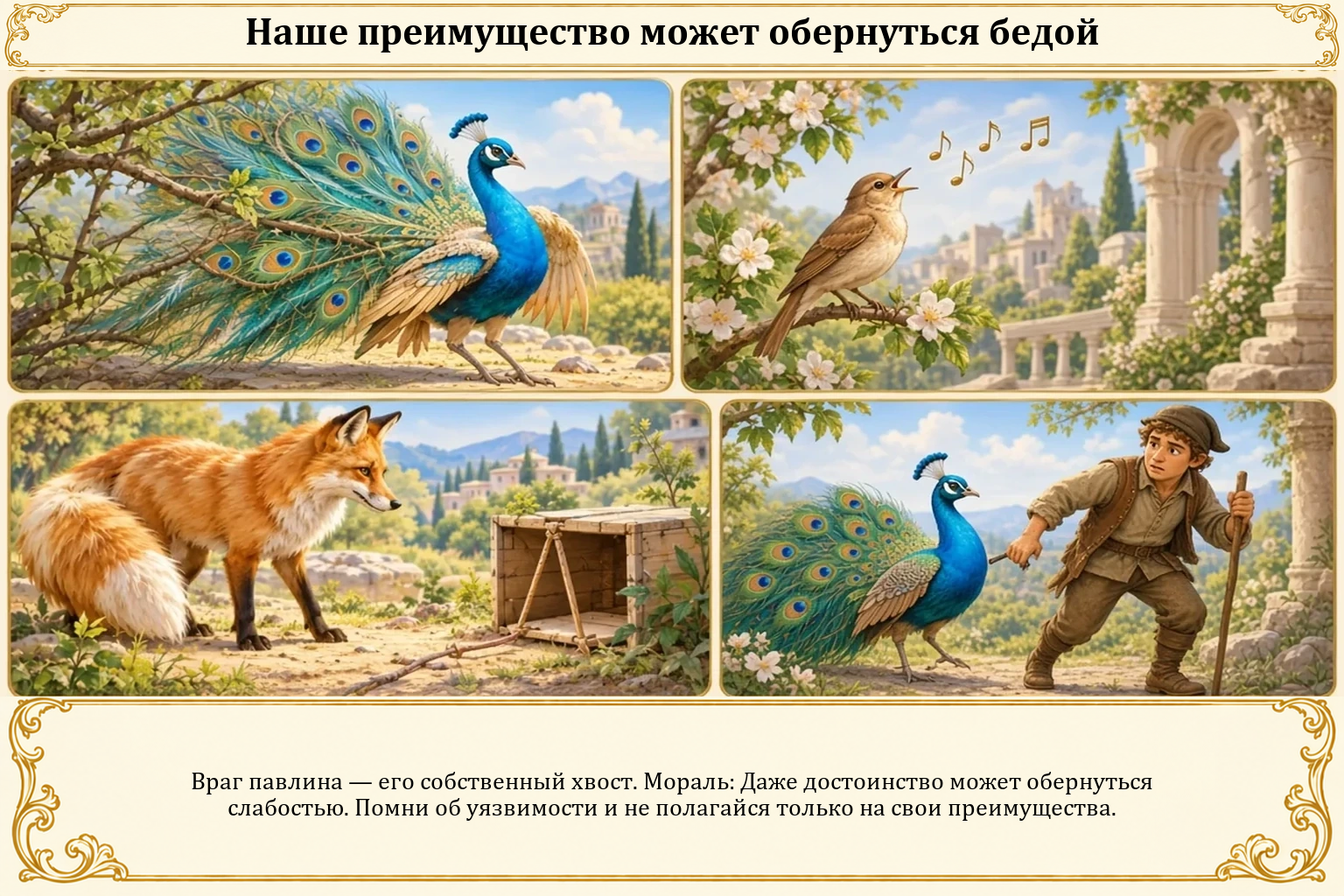 Иллюстрация: Наше преимущество может обернуться бедой