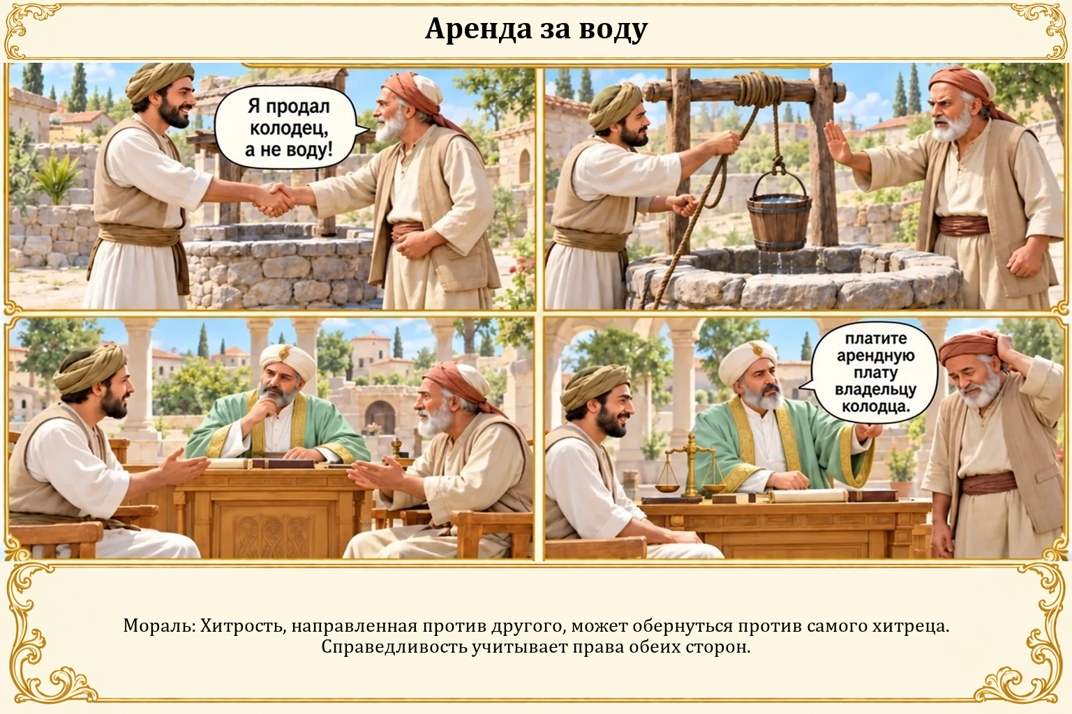 Иллюстрация: Аренда за воду