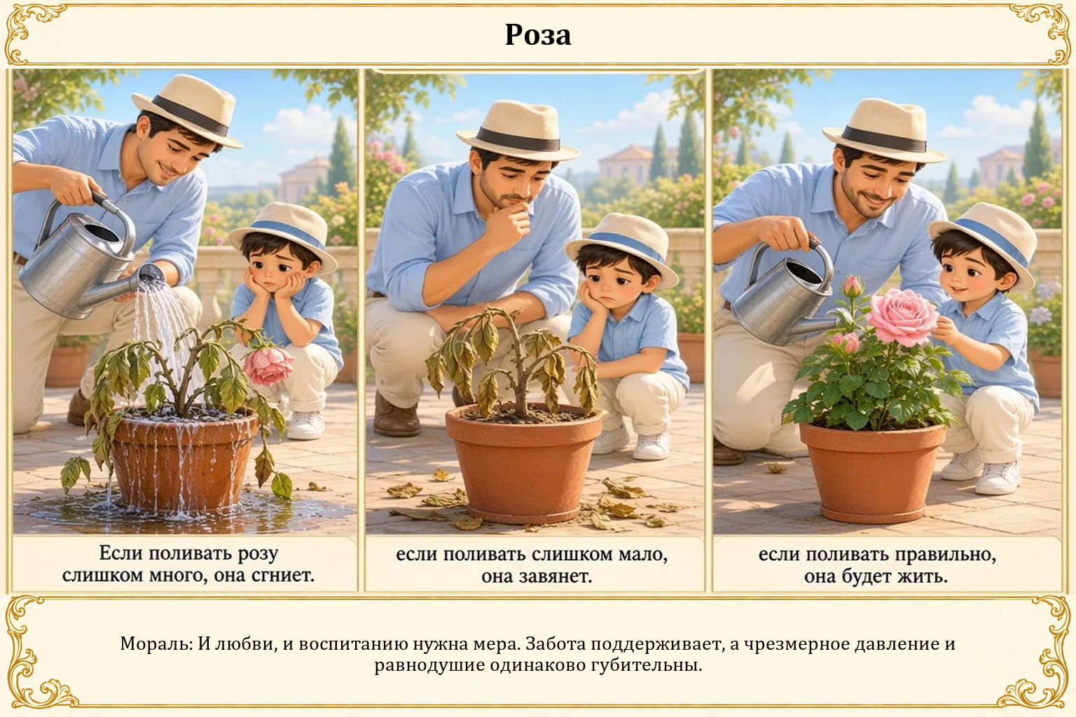 Иллюстрация: Роза