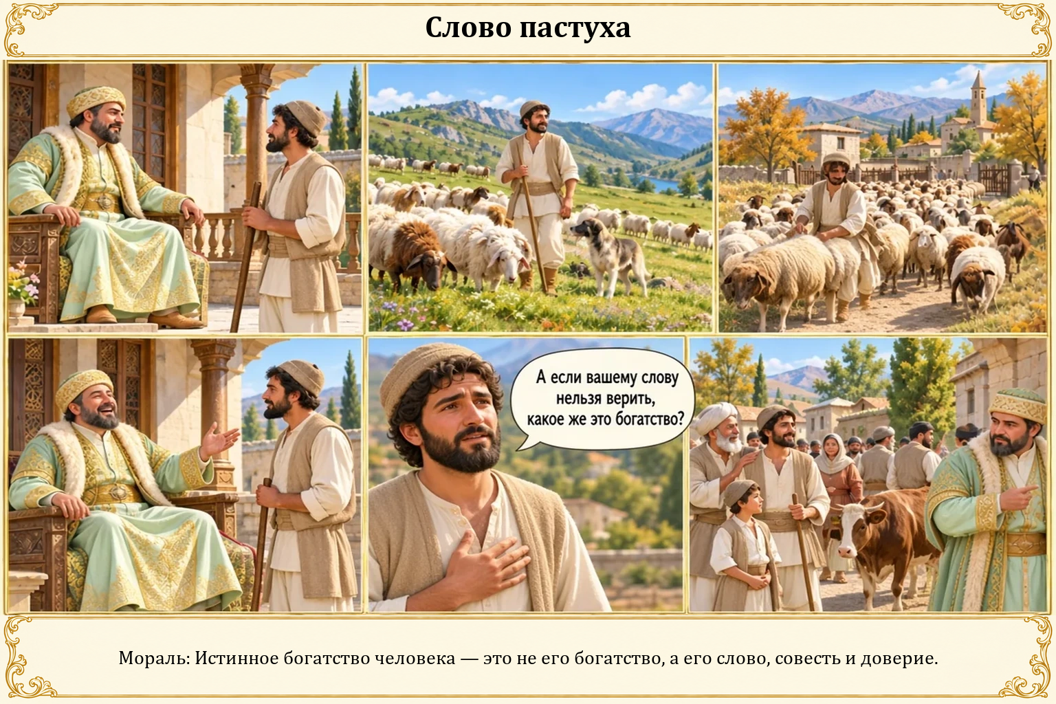 Иллюстрация: Слово пастуха