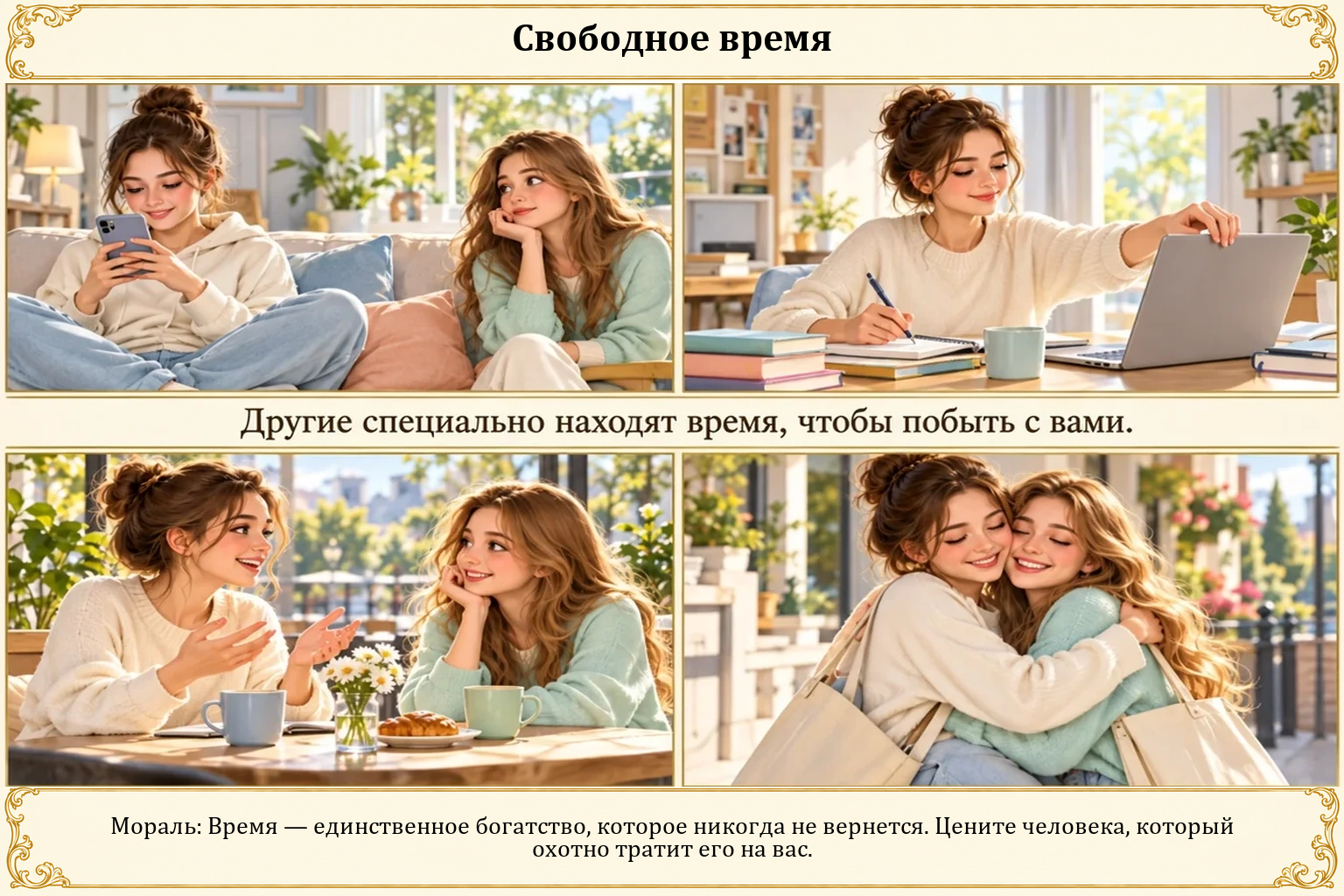 Иллюстрация: Свободное время