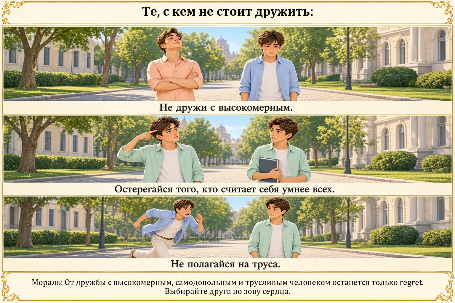 Иллюстрация: Те, с кем не стоит дружить: