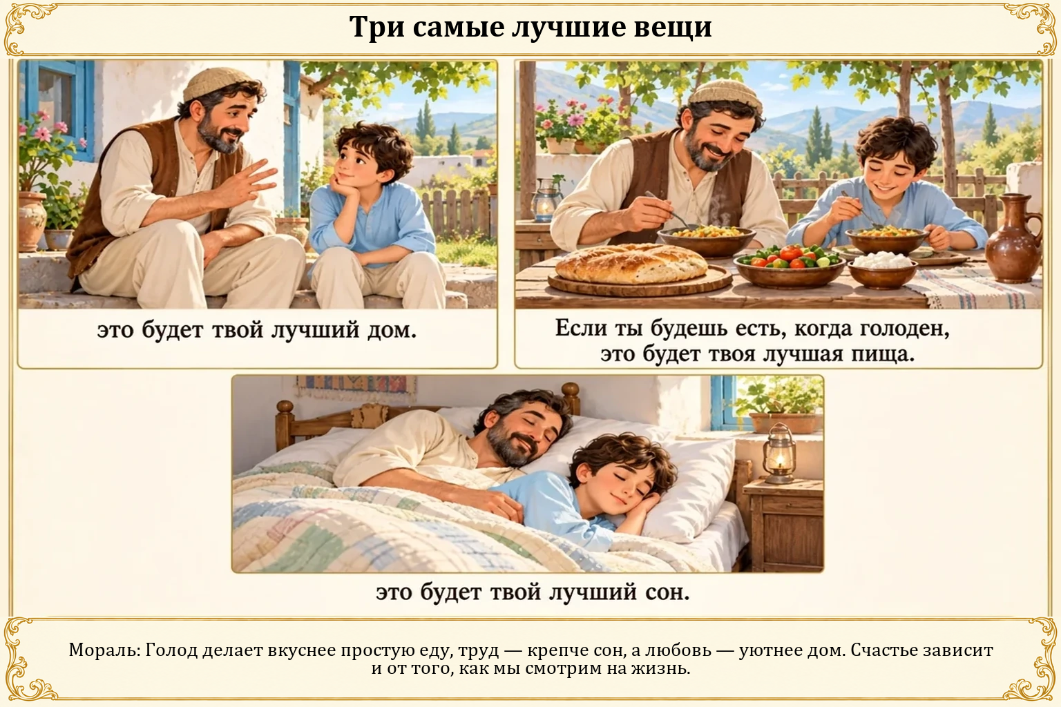 Иллюстрация: Три самые лучшие вещи