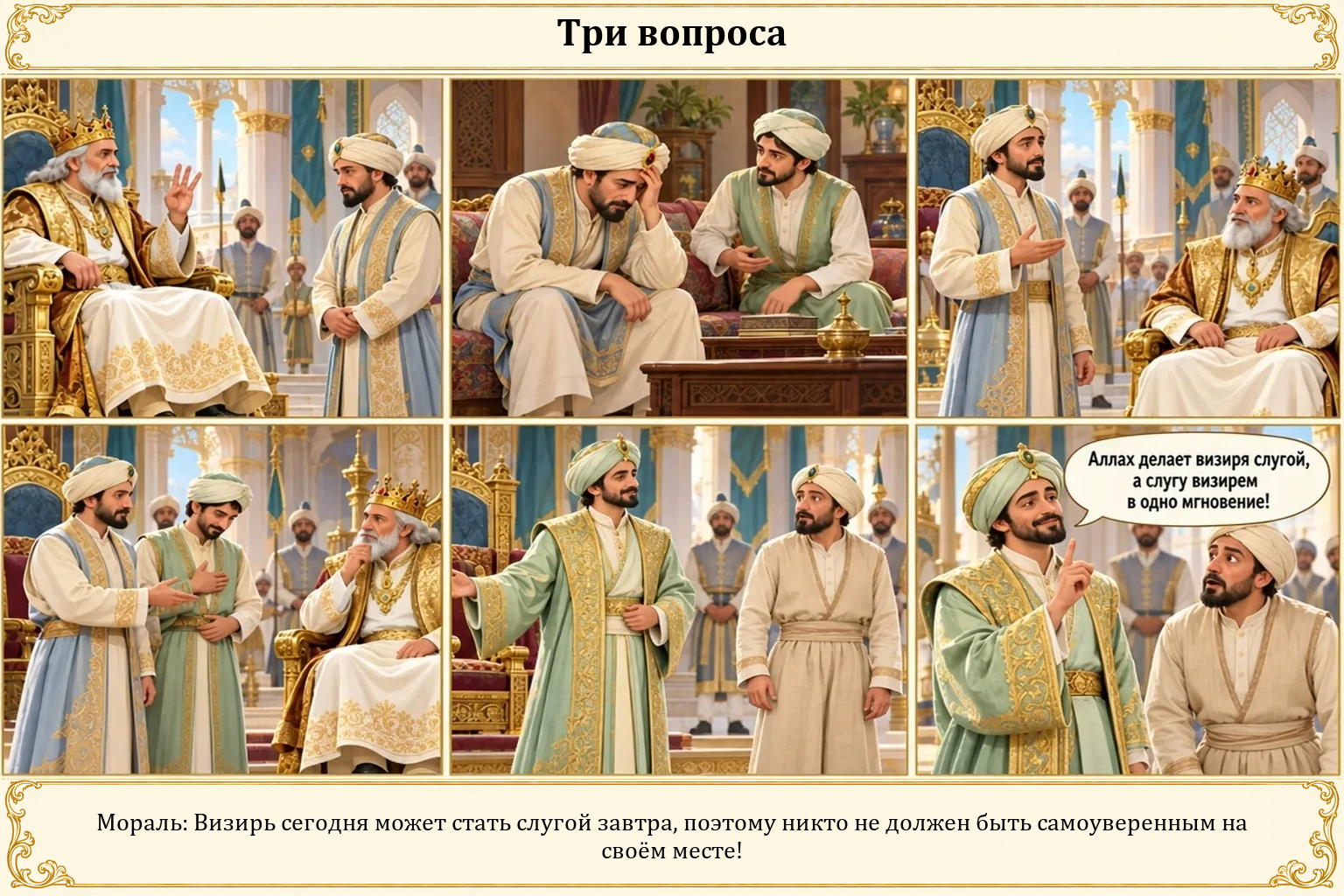 Иллюстрация: Три вопроса