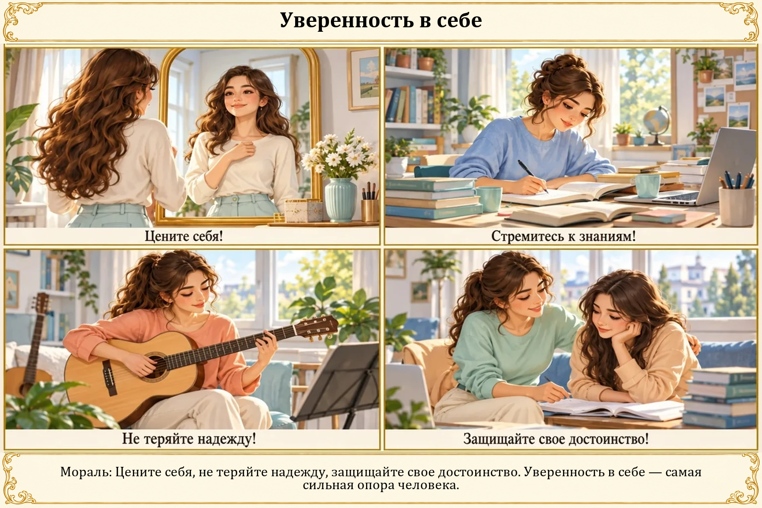 Иллюстрация: Уверенность в себе