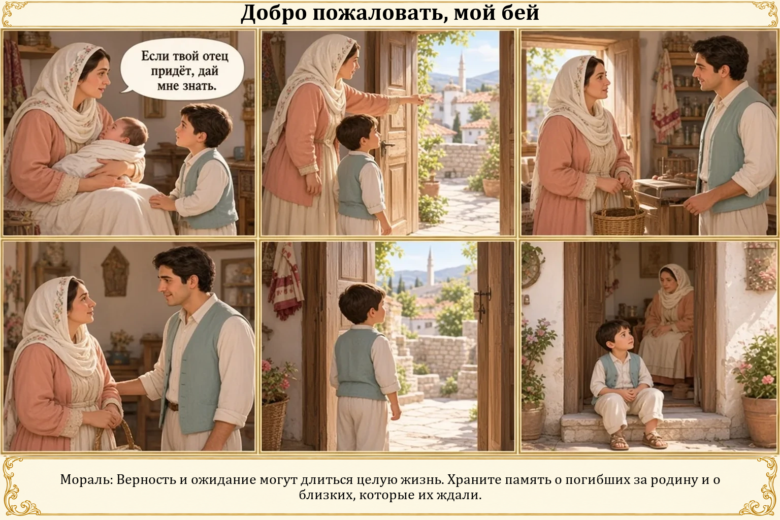 Иллюстрация: Добро пожаловать, мой бей
