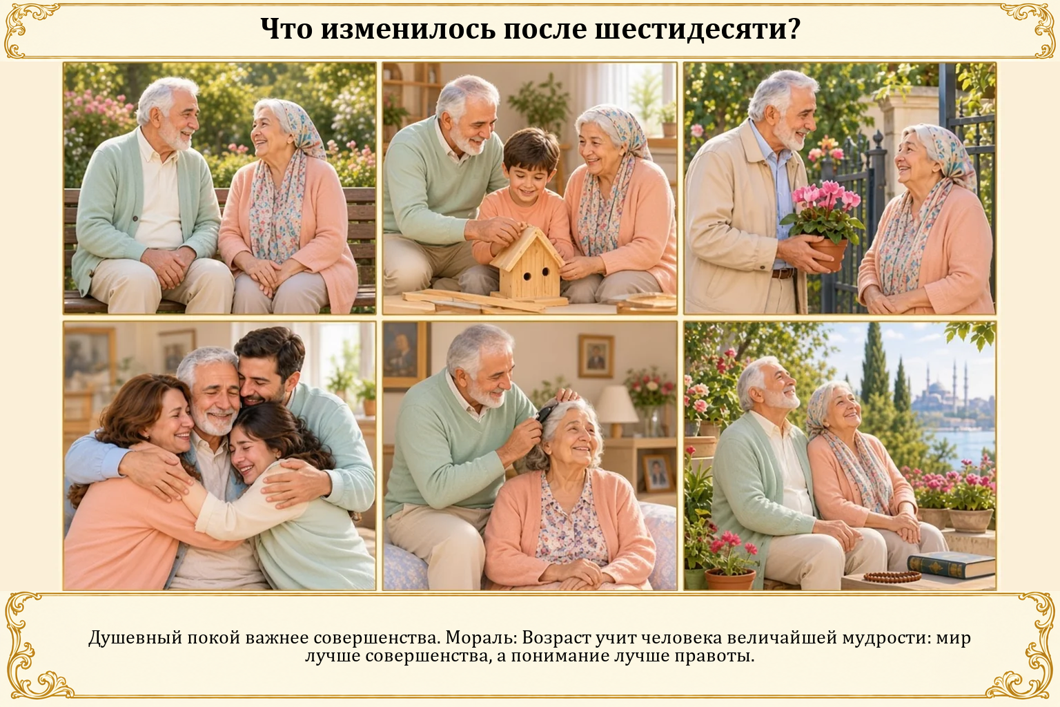 Иллюстрация: Что изменилось после шестидесяти?