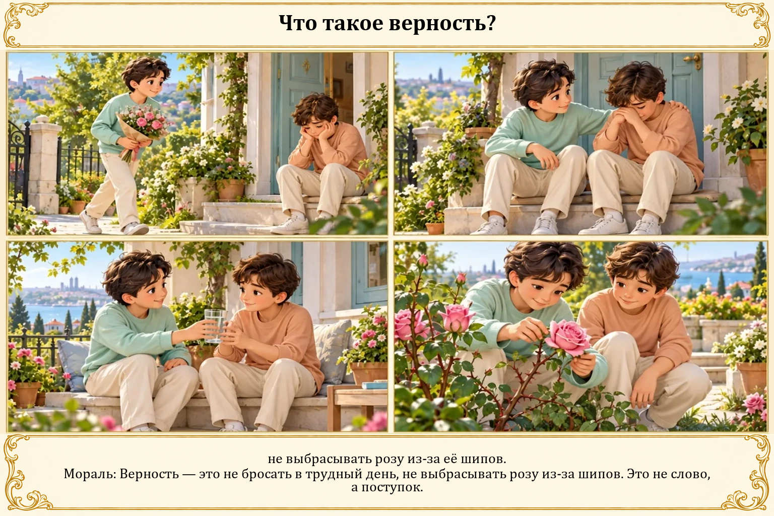 Иллюстрация: Что такое верность?