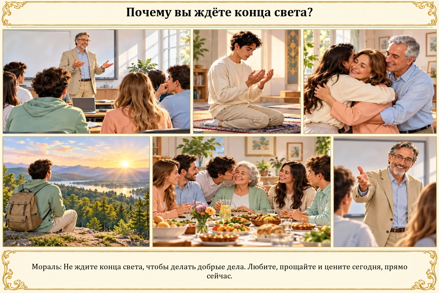Иллюстрация: Почему вы ждёте конца света?