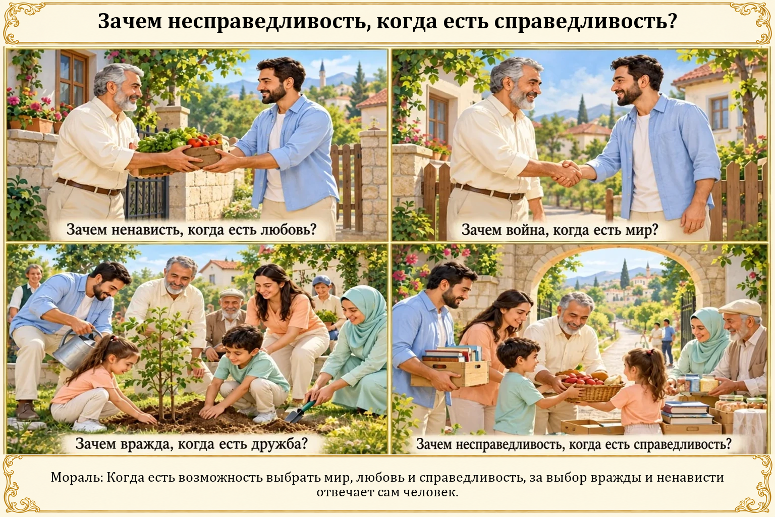 Иллюстрация: Зачем несправедливость, когда есть справедливость?